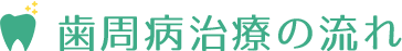 歯周病治療の流れ